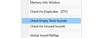 Empty Track Sounds