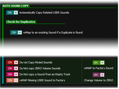 Copy Options