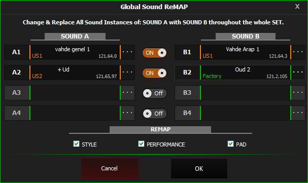Global Sound Remap