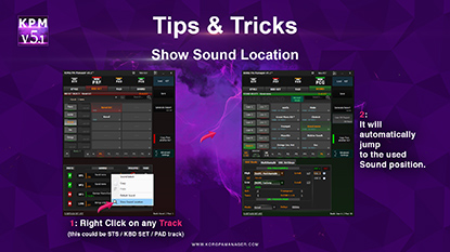 Show Sound Location